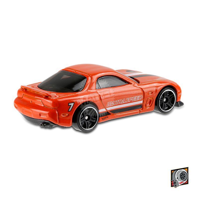 95 Mazda Rx-7 Laranja 43 - 1/64 - Hot Wheels 2020 - Carrinho de